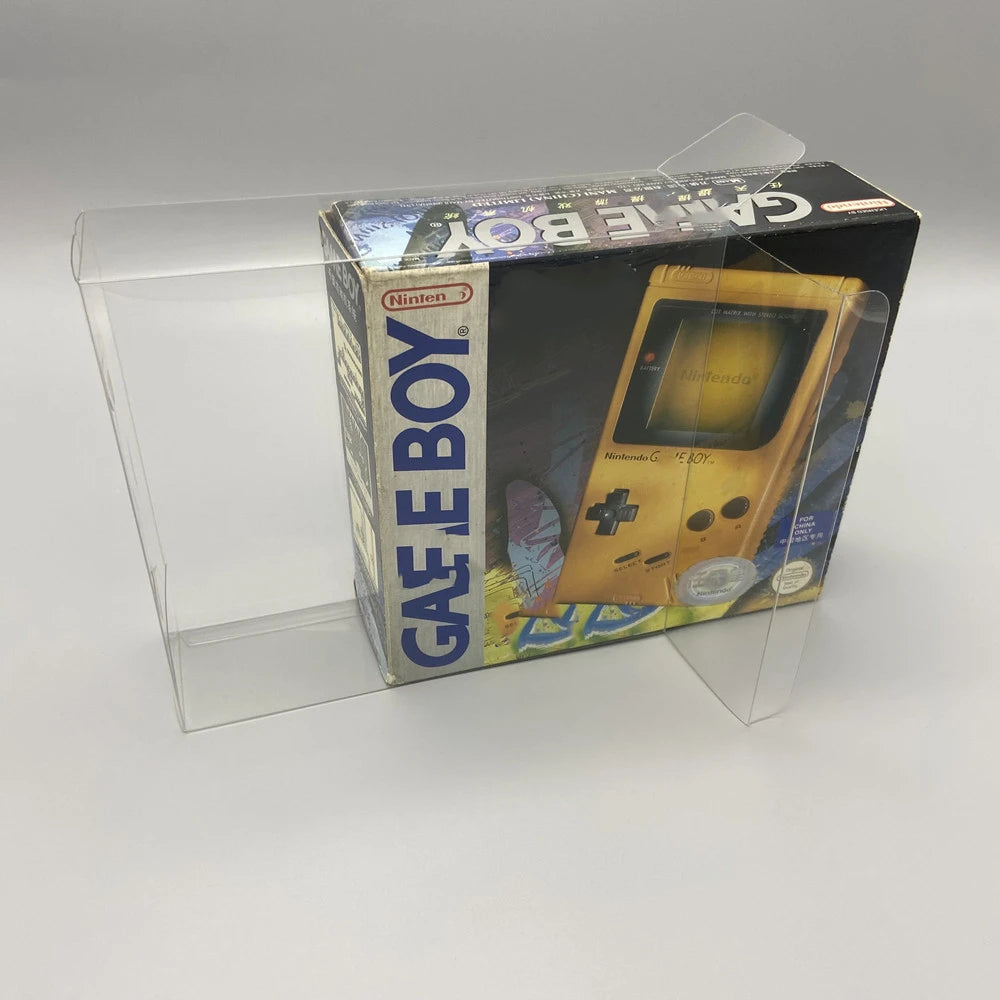 Funda PET transparente semirrígida de 0,5 mm para caja de juego Game Boy