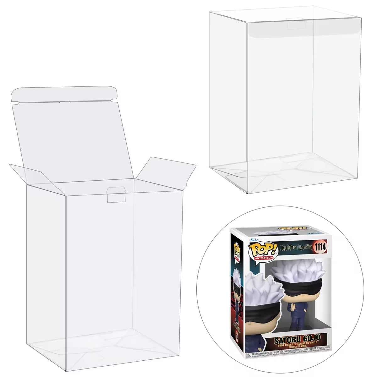 Funda PET para Funko Pop 6 pulgadas