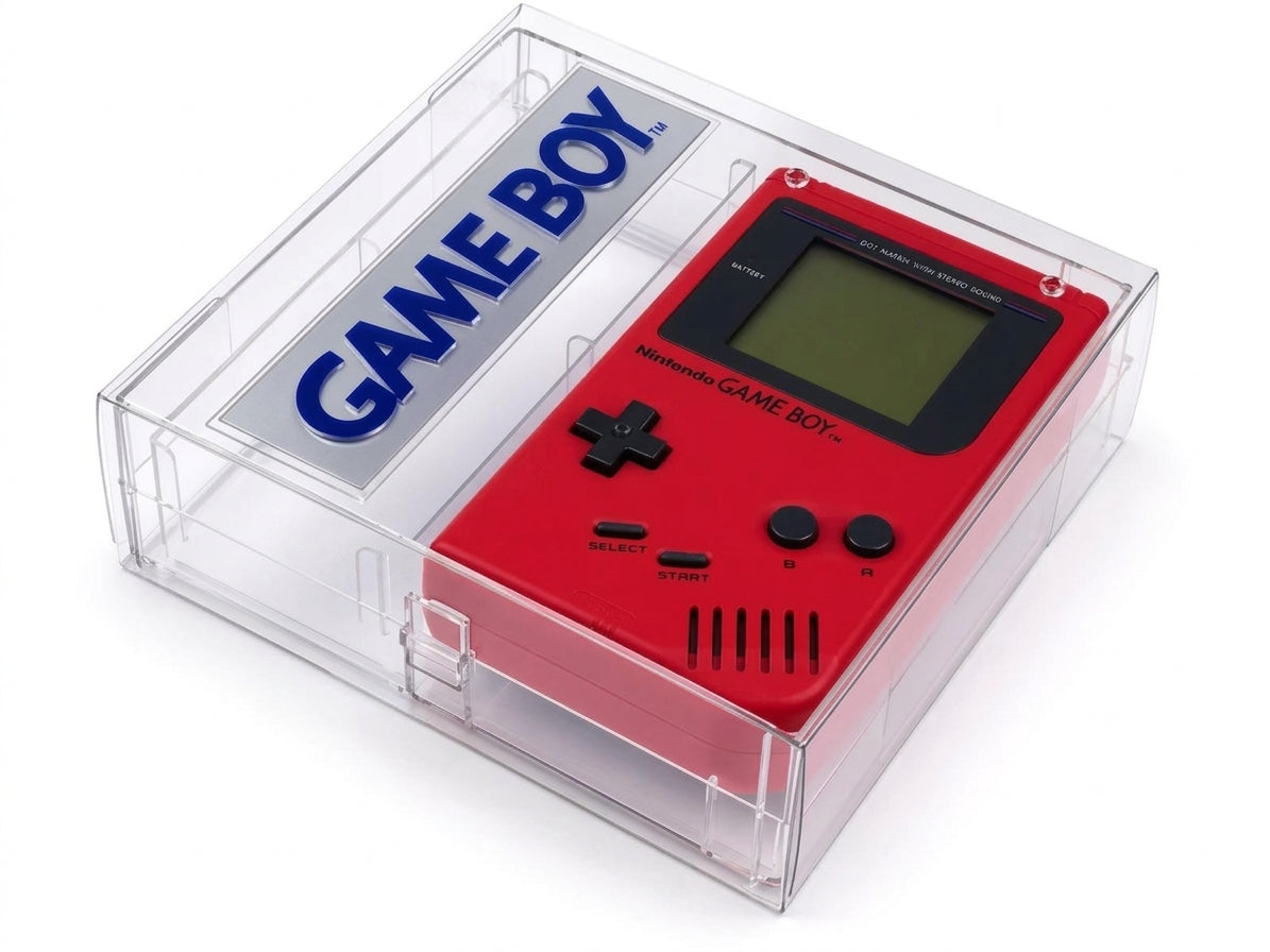 Funda PET para caja de consola Game Boy Clásica (caja pack metacrilato)