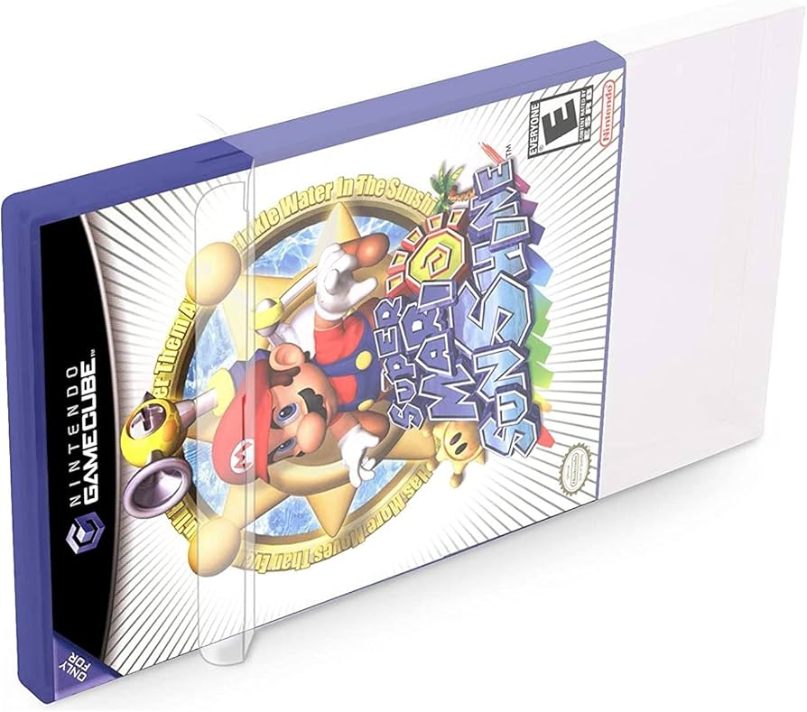 Funda PET para cajas de juegos de GameCube