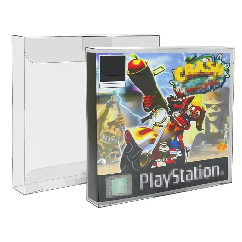 Funda PET para cajas de juegos de PlayStation 1
