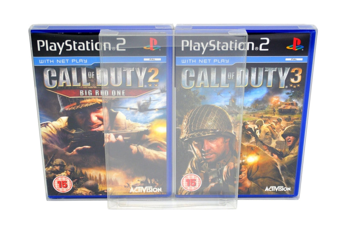Funda PET para cajas de juegos de PlayStation 2