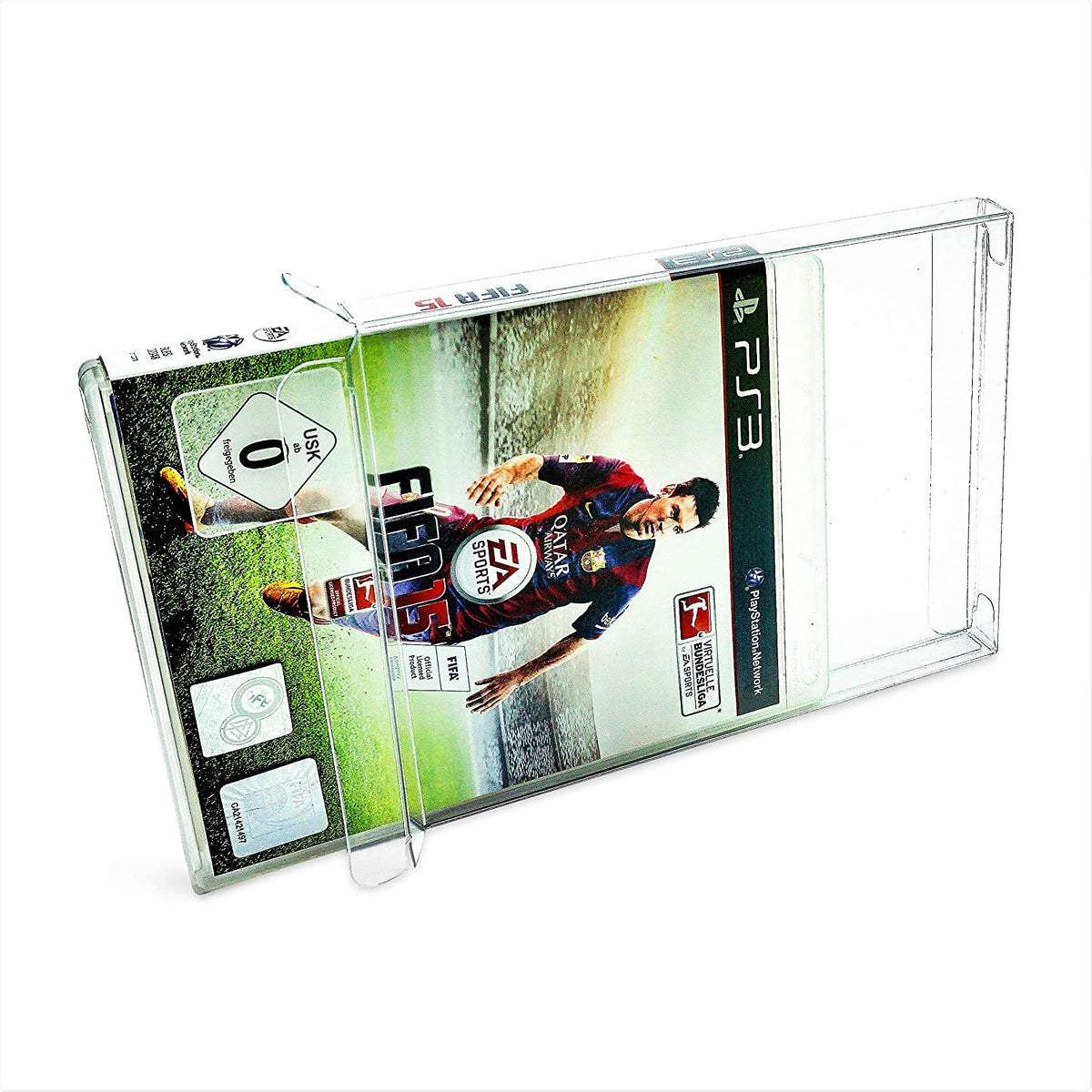 Funda PET para cajas de juegos de PlayStation 3