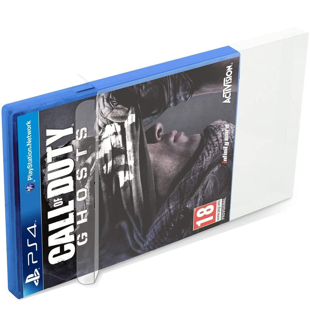 Funda PET para cajas de juegos de PlayStation 4