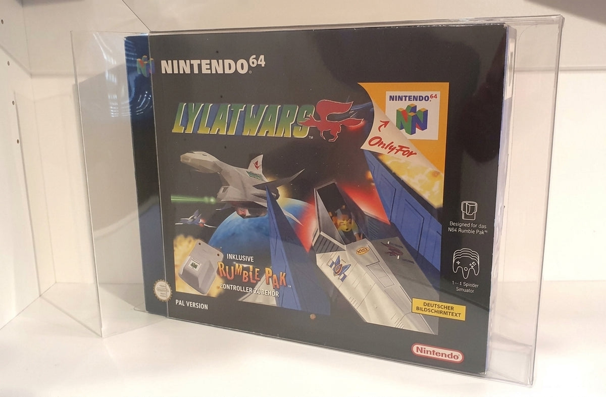 Funda PET para Lylat Wars big box (Nintendo 64)