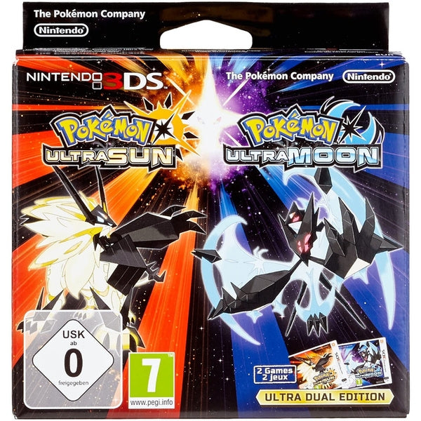 Funda PET para Pokémon Ultrasol y Ultraluna pack doble (3DS)