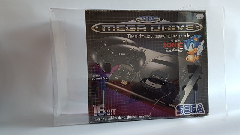 Funda PET para caja de consola Sega Mega Drive