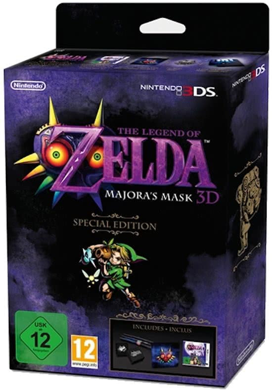Funda PET para Zelda: Majora's Mask 3D edición limitada (3DS)