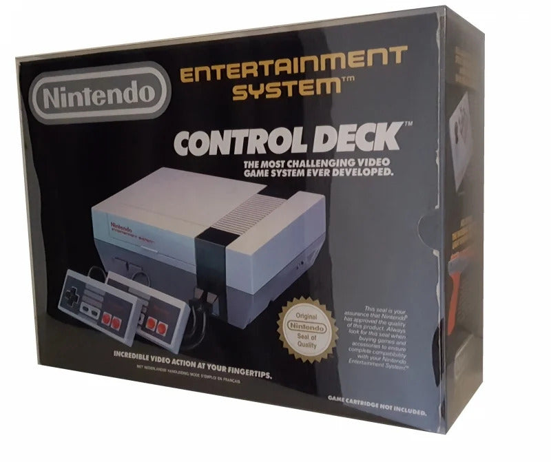 Funda PET para caja de consola Nintendo NES Control Deck